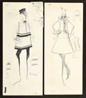 2 Karl Lagerfeld Fashion Drawings - Sold for $2,000 on 12-09-2021 (Lot 80).jpg